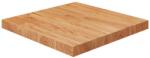 vidaXL Blat masă pătrat maro deschis 50x50x4 cm lemn stejar tratat (343059)