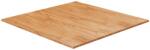 vidaXL Blat masă pătrat maro deschis 90x90x2, 5cm lemn stejar tratat (343033)