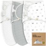 KeaBabies Антистрес Пелени За Повиване Organic 0-3 месеца 3бр Горски Животни KeaBabies