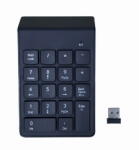 Gembird Tastatura KPD-W-02, numeric keypad Notebook/PC, wireless, Black (KPD-W-02) - pcone