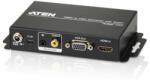 ATEN VC812 HDMI to VGA/Audio Converter with Scaler (VC812)
