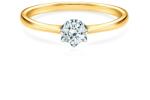 SAVICKI Triumph of Love eljegyzési gyűrű: kétszínű arany és gyémánt - savicki - 318 500 Ft
