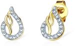SAVICKI fülbevaló - könnyek: arany és gyémántok - savicki - 134 085 Ft