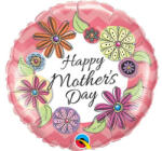 Godan Boldog Anyák Napját Happy Mother's Day fólia lufi 46 cm (MLG240178)