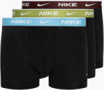 Nike Boxeri pentru bărbați Nike Everyday Cotton Stretch Trunk 3 pary black/pear/aquarius/cark team red