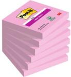 POST-IT Super Sticky 654 76x76mm 90lap pink öntapadós jegyzettömb (POST-IT_7100259225) (POST-IT_7100259225)