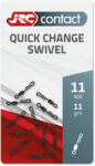 JRC Quick Change Swivel Size 11 - Gyorskapocs, 11-es méret, 11 db (1554030)