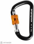 Singing rock MINI D karabiner csavaros fekete