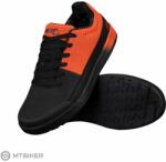 Leatt 2.0 Flat kerékpáros cipő, fekete/narancssárga (EU 43)