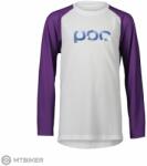 POC Essential MTB gyerek mez, hydrogen white/sapphire purple (L)