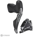 Shimano GRX Di2 ST-RX815/BR-RX810 Dual Control váltó/hidraulikus fékkar, 11-seb. , jobb, Flat Mount, 1700 mm fékcső + L03A fékbetét