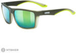 uvex Sportstyle LGL 50 CV szemüveg Olive Mat/Mirror Green