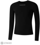 Shimano póló VERTEX LONG BASE LAYER funkcionális póló, fekete (XXL)
