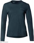 VAUDE Yaras LS WOOL női aláöltözet, dark sea (40)