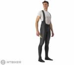 Castelli VELOCISSIMO 5 kantáros nadrág, fekete/lime (L)