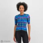 Sportful GLITCH BOMBER női mez, multicolor blue (XS)