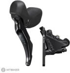 Shimano GRX ST-RX400L/BR-RX400F váltókar/hidraulikus fékkar, bal, 2x10, 1 000 mm-es vezeték