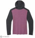 Smartwool Classic Thermal Merino Base Layer kapucnis ing, szén/argyle lila (XL)