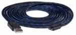 Snakebyte PS4 Cablu de încărcare USB - 3m Meshcable (SB910463)