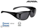 Alpina kerékpáros szemüveg ÁTTEKINTÉS fekete transzparens felső szemüveg, dioptriához (felső szemüveg, dioptriás)