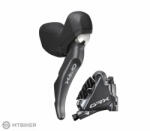 Shimano GRX ST-RX810R/BR-RX810R Dual Control váltó/hidraulikus fékkar, 11-seb. , jobb, Flat Mount, 1700 mm fékcső + L03A fékbetét
