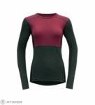 Devold Lauparen Merino 190 női aláöltözet, beetroot/woods/ink (XL)