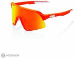 100% S3 szemüveg, Soft Tact HiPER neon narancs/piros többrétegű