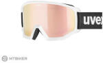 uvex Athletic színlátó szemüveg, fehér matt sl/rózsa/zöld