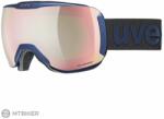 uvex Downhill 2100 we női szemüveg, sötétkék matt/cv zöld