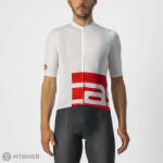 Castelli DOWNTOWN mez, fehér/piros (3XL)