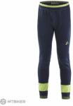 Craft Fuseknit Comfort junior aláöltözet nadrág, sötétkék/zöld (12 - 14 évesre)
