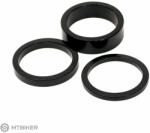 Longus szárpárna, 3 mm, fekete, 10 db