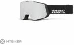 100% Snowcraft szemüveg, fekete/HiPER ezüst tükör