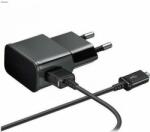 Samsung ETA0U83EWE gyári Hálózati USB töltő + ECB-DU4AWE microUSB kábel - Fekete (Utángyártott, OEM) (2450985)