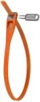 Hiplok Z Lok kulcsos kábelzár, 10 x 15 mm x 42 cm, narancs