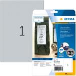 HERMA 210 x 297 mm Címke lézer nyomtatóhoz ezüst (25 címke / csomag) (4117) (4117)
