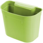 4-Home Coș suspendat din plastic Flynn, 21 x 28 x 17 cm, verde