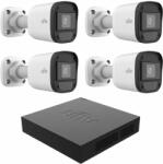 Rovision Kit supraveghere Uniview 4 camere 2MP IR 20m XVR 4 canale 2MP + 2 canale IP 6MP SafetyGuard Surveillance