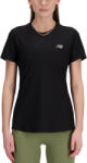 New Balance Jacquard Slim T-Shirt Rövid ujjú póló wt41281-bk Méret S