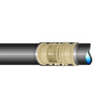 Poliext Csepegtető cső 20mm/33cm 3, 9 liter/óra, nyomáskompenzált (09120333)