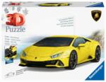 Ravensburger - Lamborghini Huracán Evo galben 108 părți (2411562)