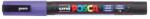 uni Dekormarker, 0, 9-1, 3 mm, UNI "Posca PC-3ML", fényes lila (TUPC3MLL) - tonerprint