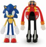 TCG Bend-ems Sonic figura szett 2 db-os, Sonic vs. Dr. Eggman (55152)