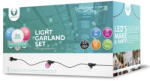 Forever Light LED kerti fényfüzér 12 m 10 izzó G45 fehér/rózsaszín/kék 2W IP65 (RTV100003)