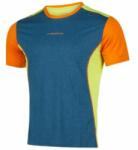 La Sportiva Tracer T-Shirt Men Tricou cu mânecă scurtă La Sportiva Storm Blue/Lime Punch XL