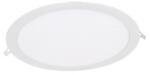 2R Led Panou LED Incastrat 18W - Rotund Lumina Naturala 4000K (7916-P)