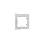 Shelly Wall Switch sorolókeret, 1-es fehér üveg előlapos (ALL-KAP-WF1-W) - otthonokosabban