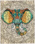 PIECEZZ Дървен пъзел Piecezz, 40 части - Слон (P1415)