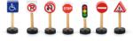 Viga Toys Дървени пътни знаци, Viga (50817)