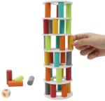 Pino Игра за подреждане и баланс с дървени фигурки Pino - Кула Дженга (5971) - bright-toys
